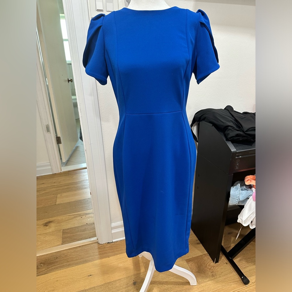 Beautiful blue Calvin Klein dress never worn